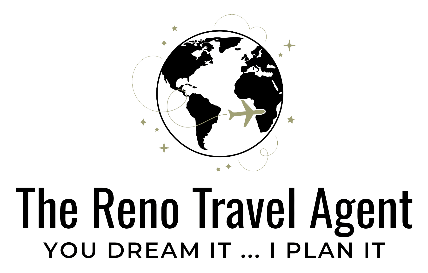 The Reno Travel Agent Logo (transparent background)